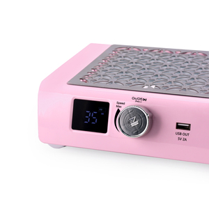 Colector de Polvo de <span class=keywords><strong>Uñas</strong></span> Profesional sin Escobillas de 85W, Extractor de Bajo Ruido de 62.5dB para Manicura en Salones de Alta Gama - Product Image 3