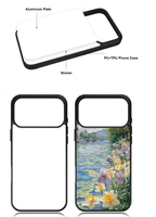 Étui de téléphone pour iPhone, étui de téléphone d'échantillon, impression par sublimation 3D, couleur haut de gamme, standard pour iPhone 15 16 Pro Max iPhone 17