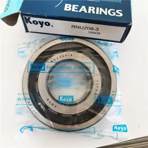 Original Koyo RNU208-3 Cylindrical Roller Bearing 36x80x18mm