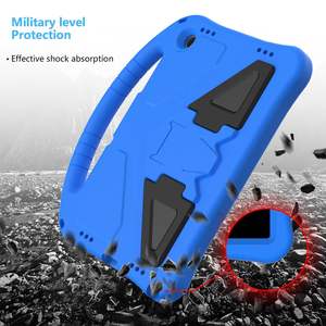 Custodia antiurto per bambini EVA Stand per Samsung Galaxy Tab S7 FE S8 Plus SM-X800 A8 X200 una 8.0 2019 T295 <span class=keywords><strong>A7</strong></span> <span class=keywords><strong>Lite</strong></span> T505 <span class=keywords><strong>Cover</strong></span> per Tablet - Product Image 4