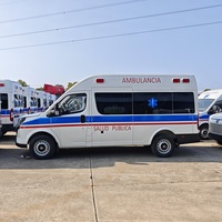 Vehículo de Emergencia Móvil Dongfeng 4x4 Nuevo Diésel para Ambulancia en Venta en Dubái, Equipo Médico de Presión Negativa, Emisión Euro 3