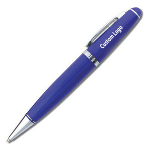Stylo tactile 3-en-1 en métal personnalisé avec lecteur USB 4 Go-128 Go, pointeur laser et stylo bille - Product Image 1