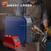 Junfei 5 en 1 1000W 1500W Refroidisseur d'air, Soudeuse laser manuelle Max, Machine de nettoyage et de découpe par fibre pour l'industrie métallurgique