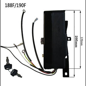 Envío Rápido: Controlador de Arranque Eléctrico para Mini Cultivadora 168/173F/188, Caja de Interruptores para Gasolina y Bomba de Agua, Interruptores Automáticos - Product Image 5