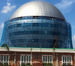 大型ゲージプレハブドーム鋼ガラス屋根建物 - Product Image 2