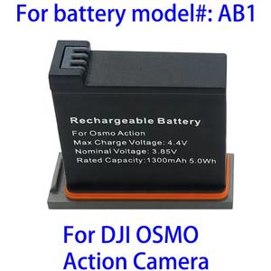 Batterie neuve de qualité OEM AB1 pour caméra DJI OSMO <span class=keywords><strong>Action</strong></span>, remplacement, 3.85V 1300mAh 5WH - Product Image 2
