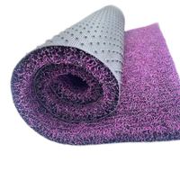 Tapis en PVC à spirales antidérapant / Tapis en forme de nouilles lavable, utilisable comme tapis de protection pour mineurs / tapis de porte / revêtement de sol pour bateau