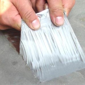 Ruban d'étanchéité auto-adhésif robuste en aluminium et butyl pour réparation de fuites extérieures sur toitures, tuyaux, murs et joints métalliques - Product Image 6