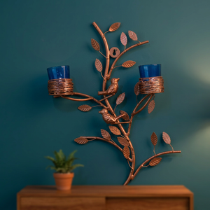 Leaves Design Gold Candle <b>Holder</b> for Your Home Soothing <b>Light</b> Hanging <b>Tea</b> <b>Light</b> <b>Holder</b> to Elevate Your Space - Product Image 5