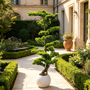 Fabricant chinois, vente <span class=keywords><strong>en</strong></span> gros de grands bonsaïs artificiels <span class=keywords><strong>en</strong></span> <span class=keywords><strong>pot</strong></span> pour la décoration de jardins extérieurs et de terrasses - Product Image 1