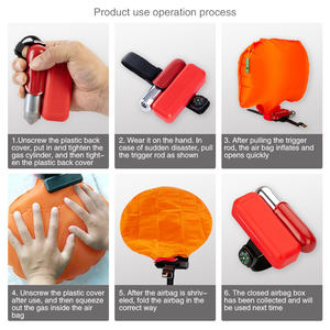 سوار معصم عائم قابل للارتداء من الماء محمول مضاد للغرق ، سوار إنقاذ للحياة - Product Image 6