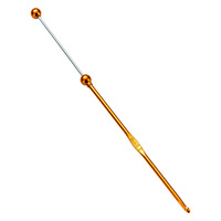 Aiguille à crocheter DIY pour perles, outil de tricot et de tissage à tête unique, aiguille à crocheter en métal pour perles