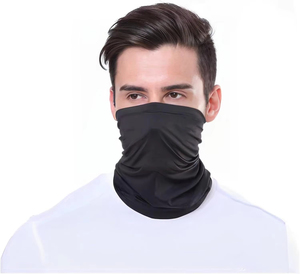 Masque facial Balaclava, protection solaire UV, écharpe coupe-vent, masque 100% polyester, lavable en machine, pour hommes et femmes, cyclisme, moto - Product Image 3