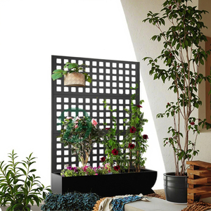 <span class=keywords><strong>Jardinera</strong></span> Metálica de Privacidad de Aleación de Aluminio Cortada con Láser, con Orificio de Drenaje, Decoración de Jardín Ecológica, <span class=keywords><strong>Precio</strong></span> de Fábrica - Product Image 3