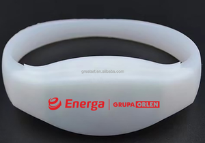 DMX Led <span class=keywords><strong>d</strong></span>ây đeo cổ tay cho các buổi hòa nhạc & sự kiện tùy chỉnh cho xylobands với NFC App sáng tối nhựa Vòng đeo tay sự kiện phần mềm - Product Image 2