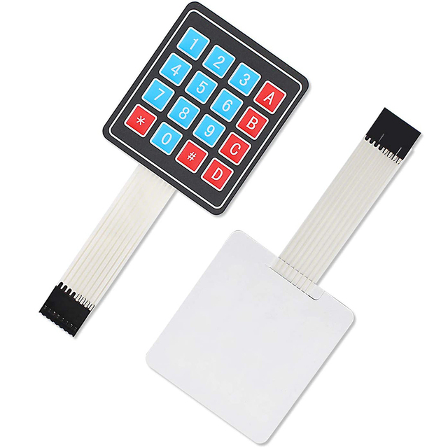 Custom Cheap Low Price Membrane Switch Keypad Silicone Rubber Price Smart Capacitive Touch Keypad Switch