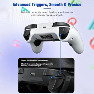 Clearance Sale P4 Wired <b>Game</b> <b>Controller</b> Compatible with PC Android TV Box and Mobile <b>Phone</b> with Dual Vibration Split Wired - Product Image 2