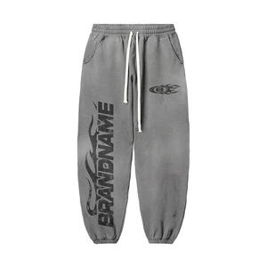 Custom Men's Jogger Chándal Hombres Pantalones de chándal holgados Sudadera con capucha Pantalones de chándal acampanados y Sudadera con capucha Chándales Conjuntos Hombres - Product Image 2