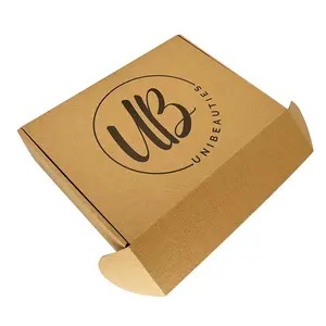 Eco Friendly Custom Printed Packaging Carton Box Kraft Paper Corrugated Shipping Mailer Box With Logo