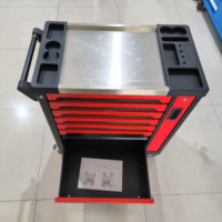 Kit de Herramientas para Reparación de Automóviles de 174 Piezas, Carro de Herramientas con 7 Cajones, Carro de Herramientas Móvil para Garaje, Se Acepta ODM OEM