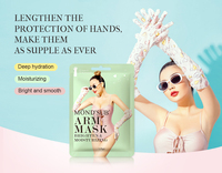 Masque pour les mains et les bras, crème exfoliante, gant exfoliant, soin de la peau, blanchiment, éclaircissement, hydratation, longue durée, biologique, personnalisable