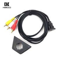 Câble audio de voiture 3,5 mm 3 RCA en PVC pour autoradio, montage encastré pour caméra et ordinateur - Vente flash