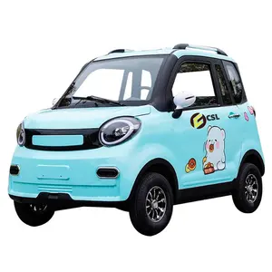 מכונית מיני חשמלית 2 מושבים ורוד תוצרת סין זולה rhd ev רכב חשמלי אנרגיה חדש 2 מושבים מכונית מיני חשמלית