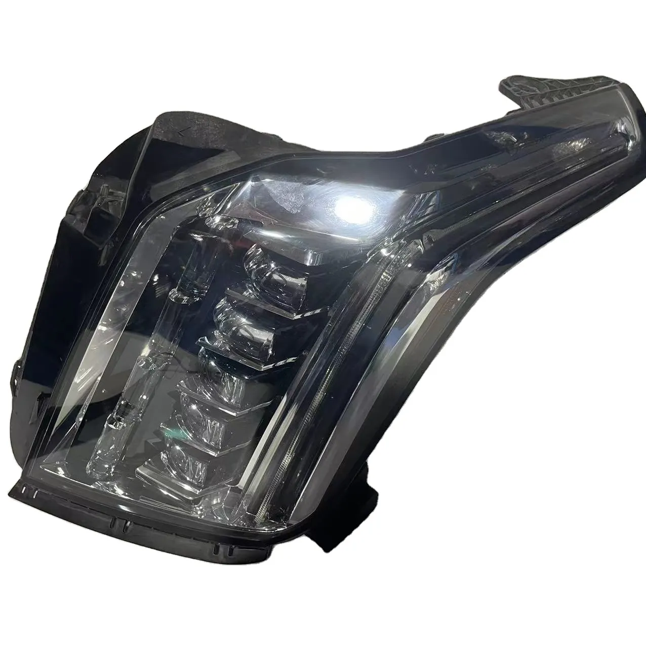 Toepassing Op 16-19 Cadillac Escalade Koplamp Montage Led Hoge Configuratie 5-Kraal Verlichting Systeem Fabrikant Directe Verkoop