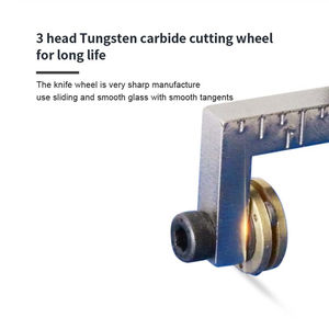 Steel Blade Lens e Small Circle <span class=keywords><strong>Cutter</strong></span> Machine para cortar vidro manchado e regular - Product Image 2