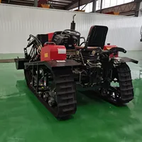 Machine Crawler Rotary Tractor Machine 100 Hp For Paddy Fields Farming Rubber Track Tractor
