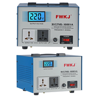 TND-1000VA 220v SVC 1000W 2000W 5000W 1KVA 2KVA 5KVA Servo Moteur Régulateur de Puissance AC Stabilisateur de Tension Automatique