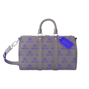 OEM ODM Custom Luxury PU Leather Full logo Purse Handbag <strong>Ladies</strong> Travel <strong>Gym</strong> Sport Duffle <strong>Bag</strong> - Product Image 2