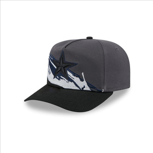 Hot Sale Football Teams Man Sports <strong>Hats</strong> Hip Hop Flat Brim Football <strong>Hats</strong> Gray Color Raider <strong>Hats</strong> - Product Image 3