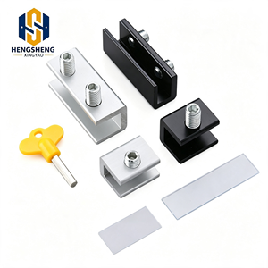 <span class=keywords><strong>Cerradura</strong></span> de seguridad para ventana sin perforaciones, ancho de apertura ajustable, tope para ventana para uso en apartamentos de alquiler - Product Image 1