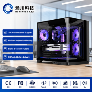 自有品牌英特尔酷睿 I59500 GTX <span class=keywords><strong>1050</strong></span> <span class=keywords><strong>Ti</strong></span> 8GB RAM 1TB SSD 定制游戏台式电脑工厂 - Product Image 1