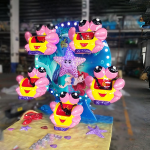 งานฝีมือประณีต ชิงช้าสวรรค์ขนาดเล็กแบบกำหนดเองได้ ราคาประหยัด อุปกรณ์เครื่องเล่นสวนสนุกสำหรับเด็ก ชิงช้าสวรรค์สำหรับขาย - Product Image 3