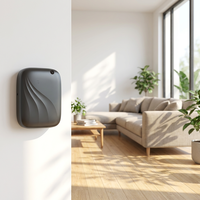 Diffuseur d'huiles essentielles intelligent à commande par application, design personnalisable, capacité de 400 ml, matériau plastique, usage domestique