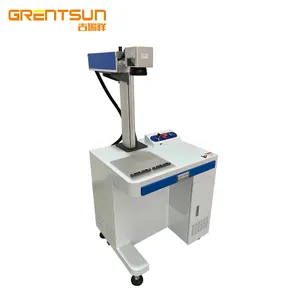Machine de gravure laser pour armoire laser américaine 30w 50w 100w fibre jpt raycus marquage laser pour zippo pierre métal avec pince rotative