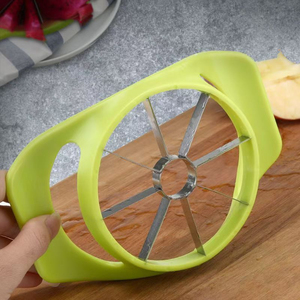 Coupe-pommes et éplucheur en acier inoxydable de qualité supérieure, avec poignées creuses, outil de cuisine durable et tranchant <span class=keywords><strong>pour</strong></span> fruits et légumes, idéal <span class=keywords><strong>pour</strong></span> la maison et la cuisine. - Product Image 1