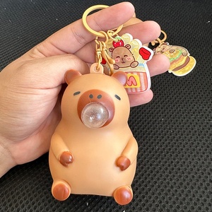 Llavero Popular de Vinilo con Figura de Capibara, Juguete Antiestrés de Burbujas, Colgante Famoso en Internet, Regalo para Estudiantes - Product Image 2