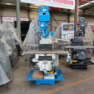 सार्वभौमिक ऊर्ध्वाधर बुर्ज मिलिंग मशीन 5 एच x6330 5hw dro nt40 चीन इन्वर्टर बहुक्रियाशील उच्च परिशुद्धता मध्यम शुल्क - Product Image 2