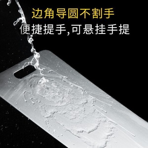 Stainless Steel Cutting Board Set 3Pcs SUS304 Rectangular Dishwasher Safe Kitchen Chopping Block - Product Image 5