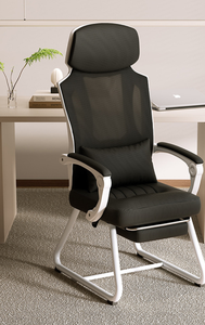 Silla Giratoria de Malla Transpirable Moderna, Venta <span class=keywords><strong>al</strong></span> por Mayor de Fábrica, Soporte Ajustable, Plegable para Trabajar sin Esfuerzo, Jugar Videojuegos y Siesta - Product Image 5