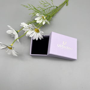 Personalised Ribbon Jewelry Box Packaging Luxury Necklace Cardboard High Quality Drawer Box - Product Image 3