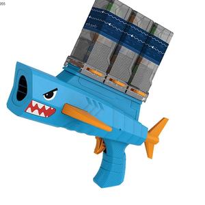 Giocattoli per bambini sparano a pistola gioco Cartoon Shark Attack Toy piccola palla di plastica pistola giocattolo per bambini - Product Image 3