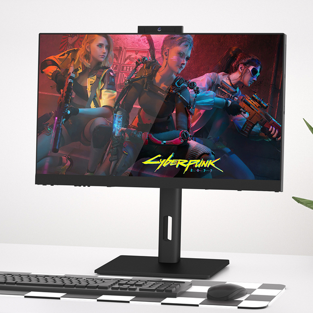all in one pc desktop AI Led Curved Monitor 32 Inch Frameless Ips Fhd Computer Screen Monitor hd 1080p Computer 4K Gaming Pc