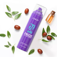 Spray de fixation pour cheveux, marque privée, puissant, hydratant, maintien de la Fiber capillaire, Spray coiffant