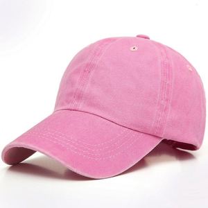 Casquette de baseball en coton lavé avec broderie personnalisée, casquette ajustable en coton, casquette unie pour homme et femme, cadeau promotionnel - Product Image 5