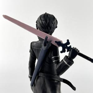 17cm Anime Épée Art En Ligne Modèle Ornement Collection Modèle Jouet <span class=keywords><strong>Kirigaya</strong></span> <span class=keywords><strong>Kazuto</strong></span> PVC Action Figure - Product Image 6