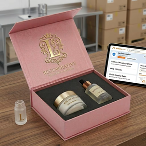 Emballage personnalisé pour boîte de soins de la peau avec vernis sélectif UV et fermeture magnétique - Product Image 5